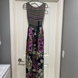 Johnny Was floral maxi dress